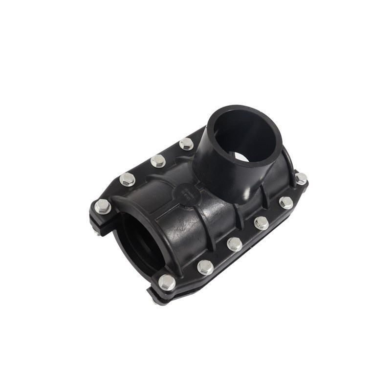 PE加厚增口接哈夫节三通 快速管道抢修接 不漏接头 水管接头配件