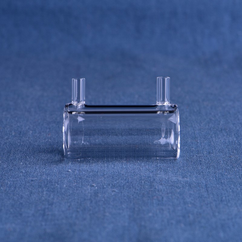 双层石英管 石英玻璃管石英方缸 透明石英玻璃套管厂家供应