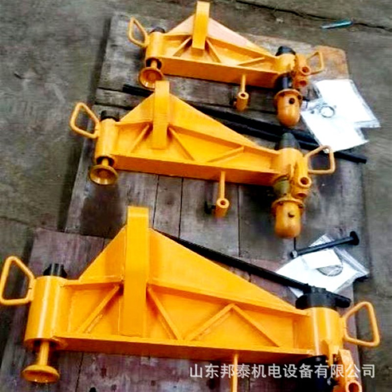 Kwpy-600型矿用轻轨顶弯机 铁路维护单钩弯轨器 轨道调整液压设备