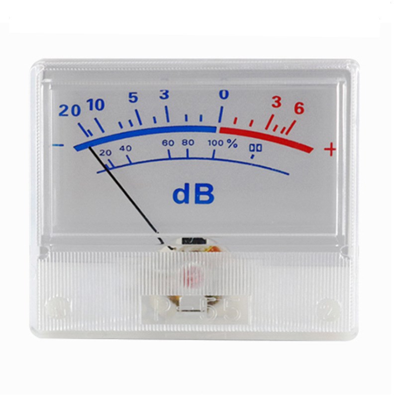 出口P-55B电平表高精度指针式数字音频表音量表功率表VU表