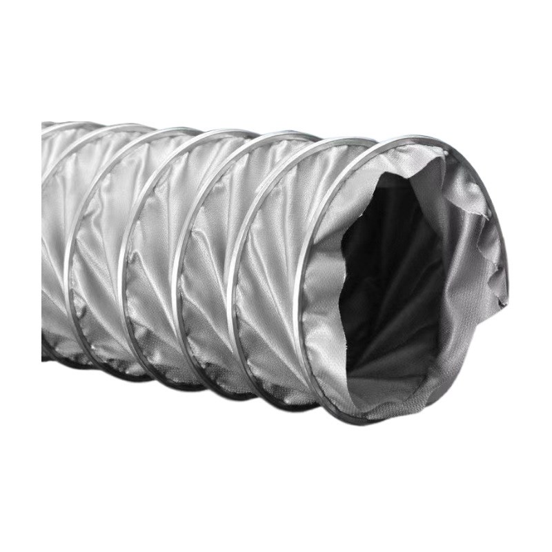 耐高温风管耐高温450度软管排风通风管排烟管道伸缩排气管防火阻