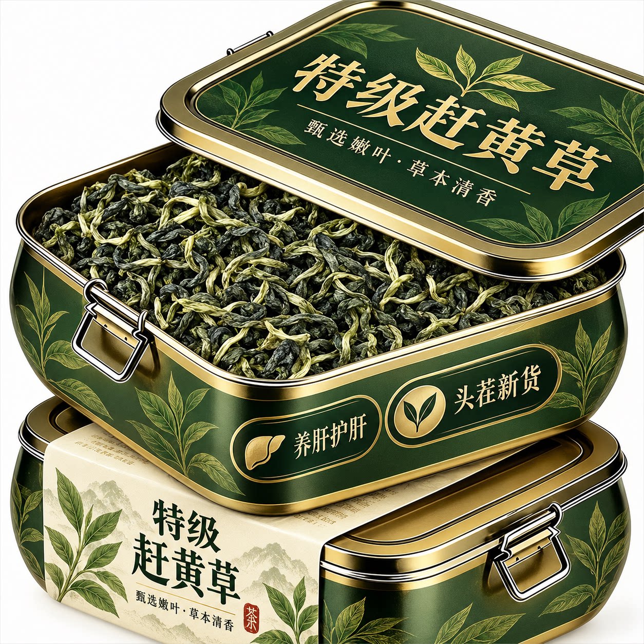 特级赶黄草正品四川古蔺肝苏草茶熬夜养护茶肝养生茶上班族泡水喝图片