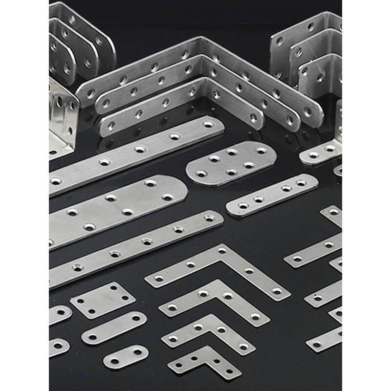 不锈钢板带孔铁条直条扁条加厚神器强力带孔扁条铁片改装角片