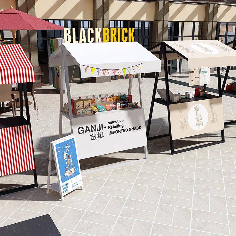 可移动折叠摊位展示架户外棚摆摊展示架网红促销花车夜市集市架子