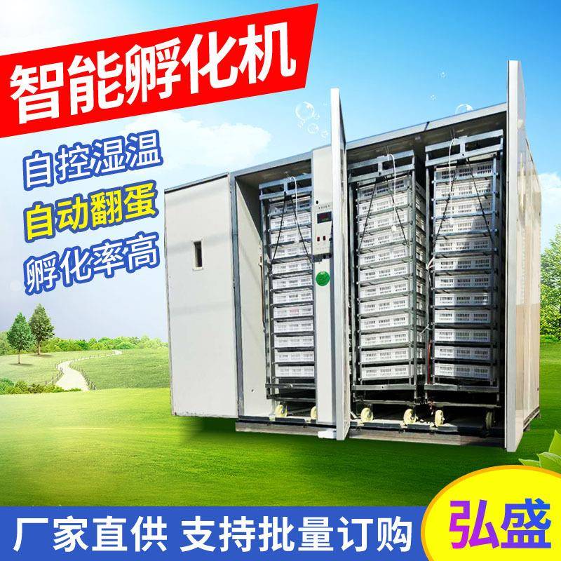 大型养殖场用全自动孵化机家用小型鸡鸭鹅孵蛋器养殖场孵化设备