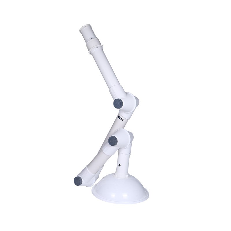 万向抽气罩实验室抽气罩三节移动PP排气罩通风集气罩实验室抽风罩