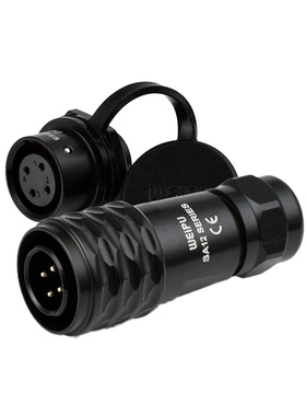 威浦航空插头SA12【2芯-9芯】SA1210/P+SA1212/S推拉自锁防水磊福