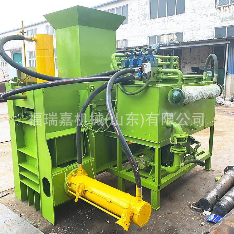 青储玉米秸秆打包机两缸方包压块机操作简单出包快青储打包机
