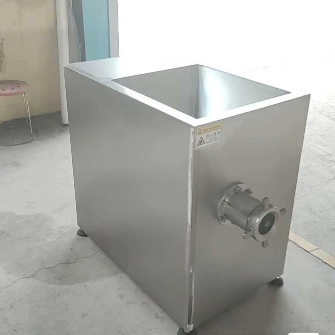 带骨肉冻肉绞肉机商用灌肠绞肉配套设备肉制品馅料绞肉肉馅食品级