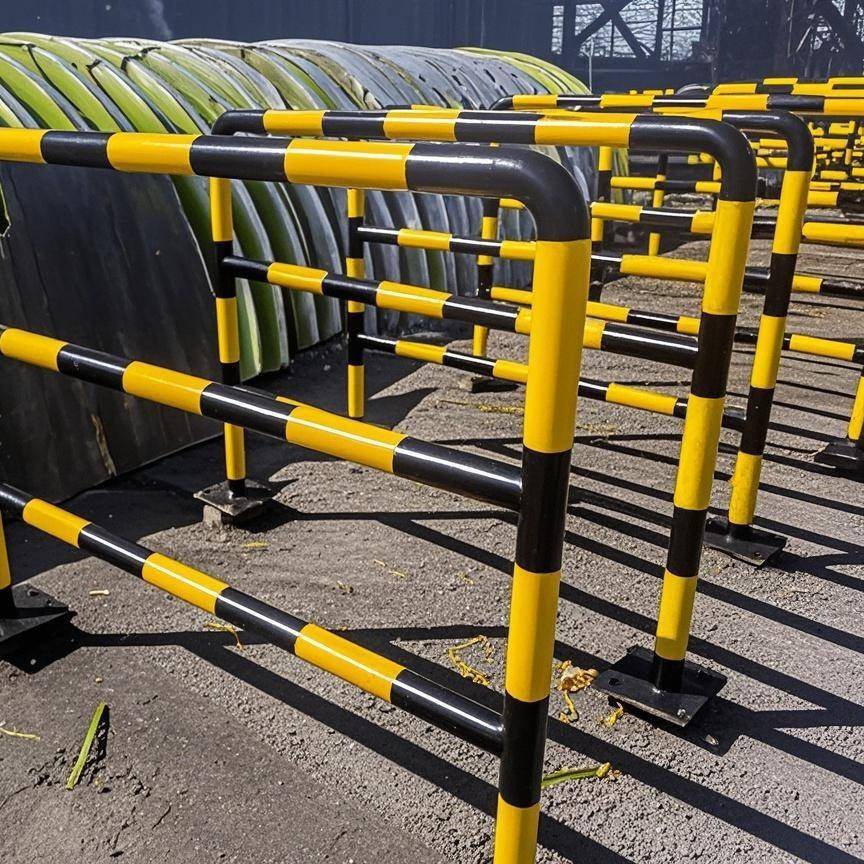 源头厂家现货阻车器U型防撞杆M型防撞护栏停车位车杆车挡钢管挡车