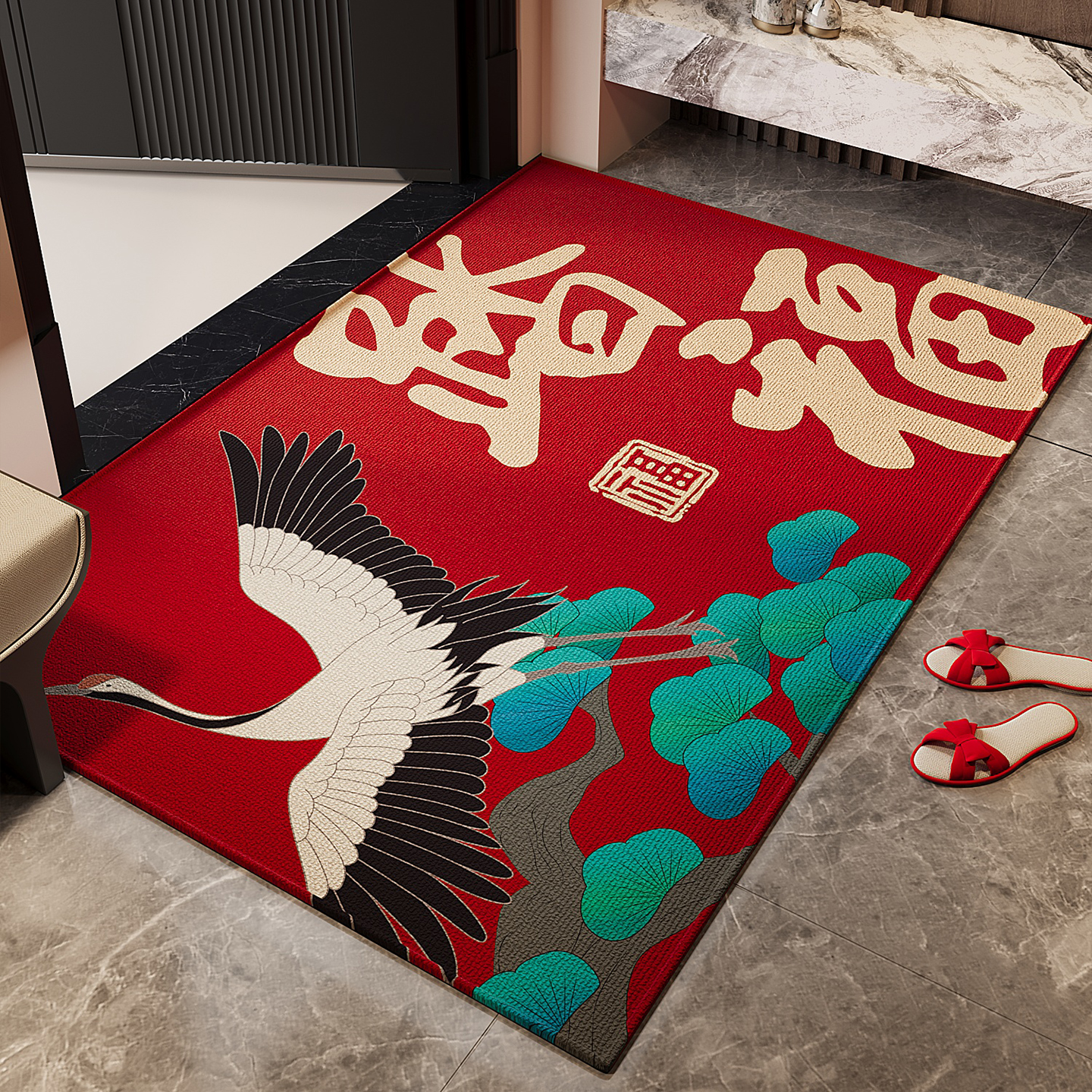 玄关大门口进门脚垫防滑除尘