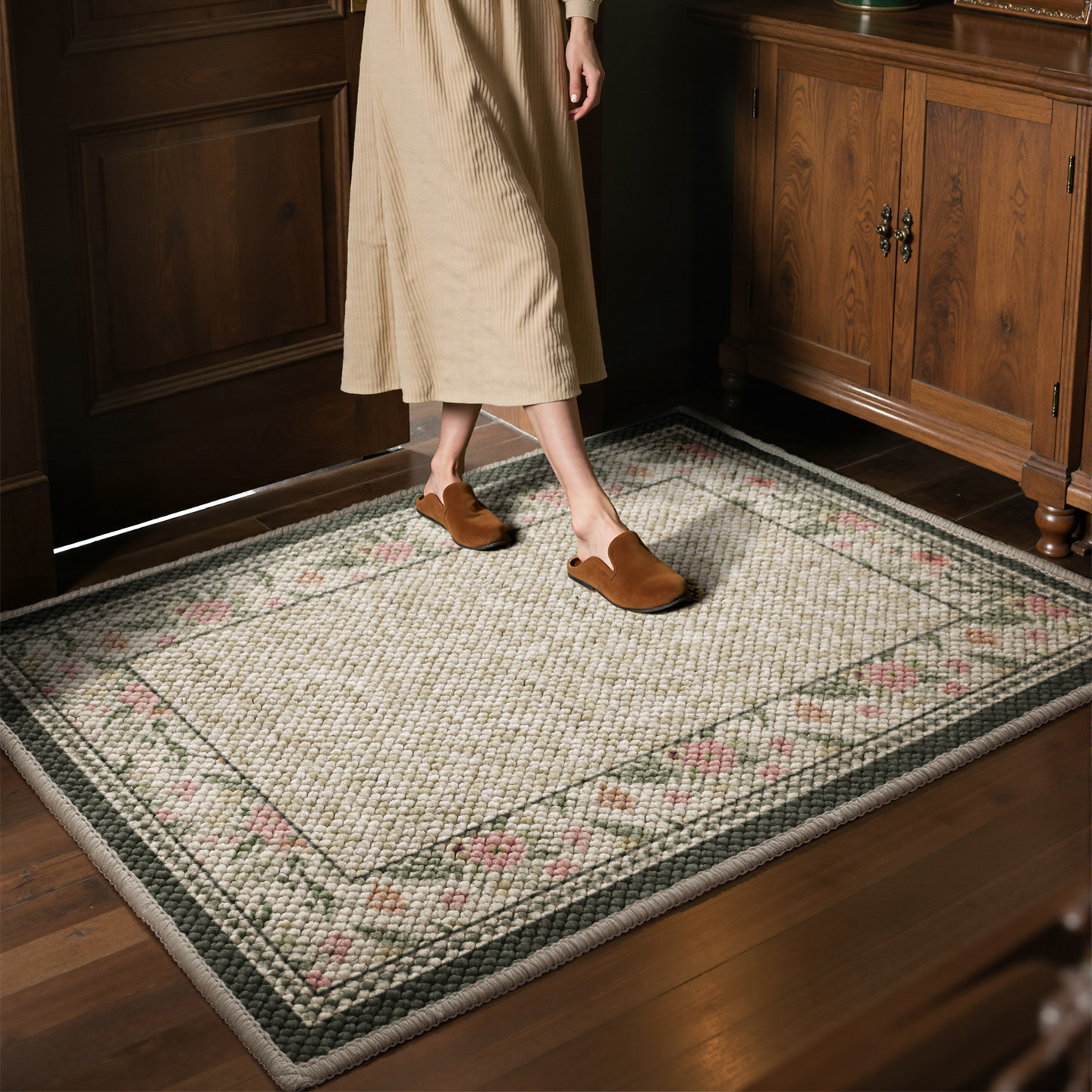 耐磨地毯大颗粒玄关高级感防滑