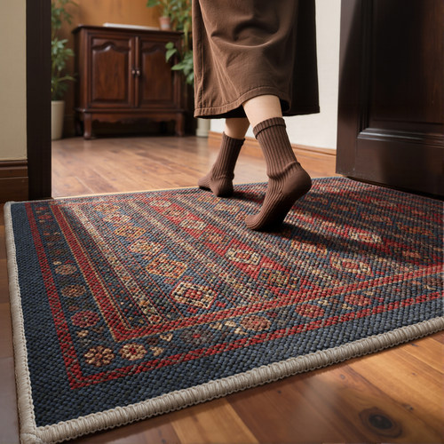 入户防滑耐磨红色大颗粒地垫