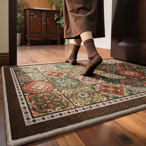 入户门地垫美式复古田园风