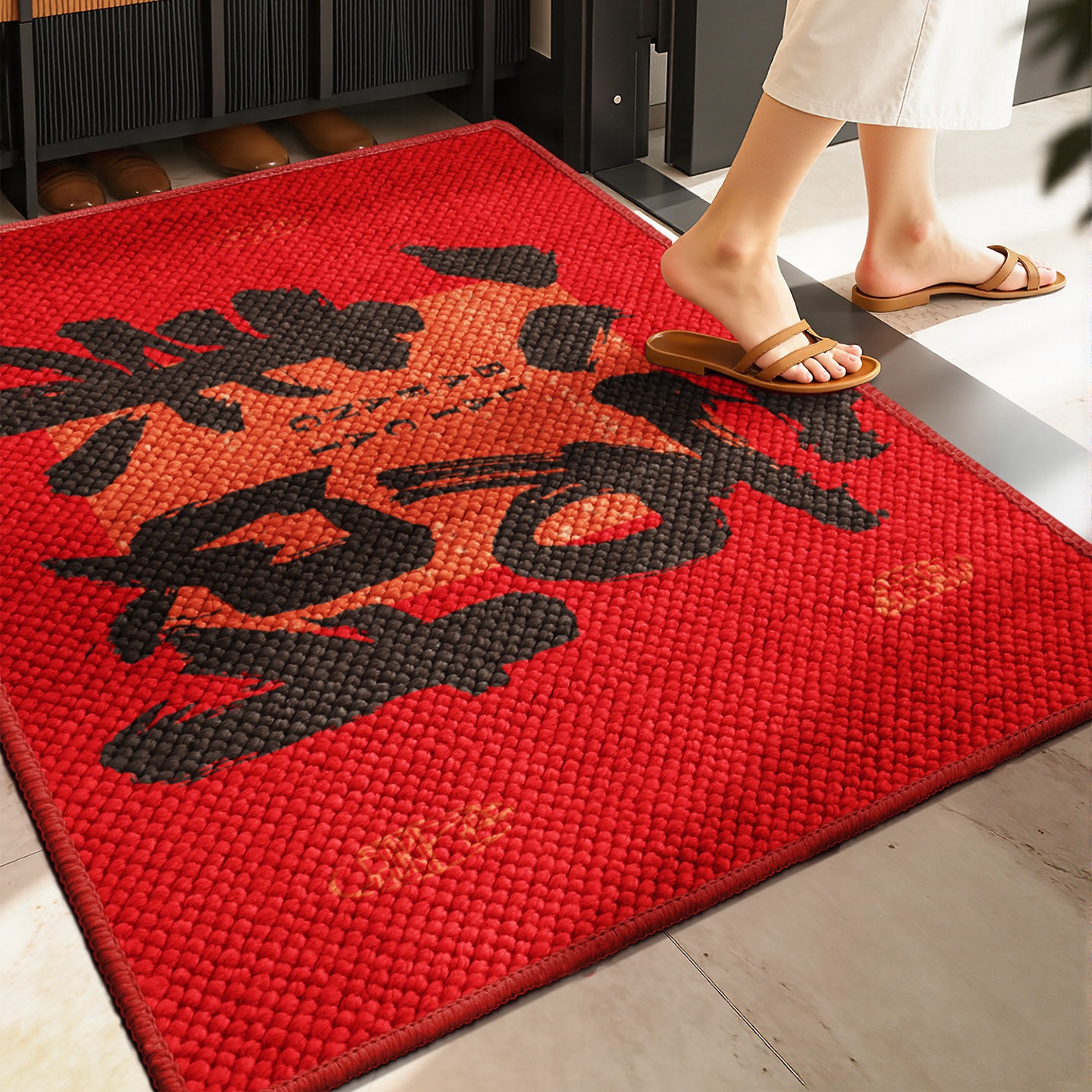 入户门地垫2026新款玄关进门脚垫高级感大颗粒新款防滑可定制地毯,居家布艺,入户地垫,淘宝优惠券,粉丝福利购,淘宝优惠卷