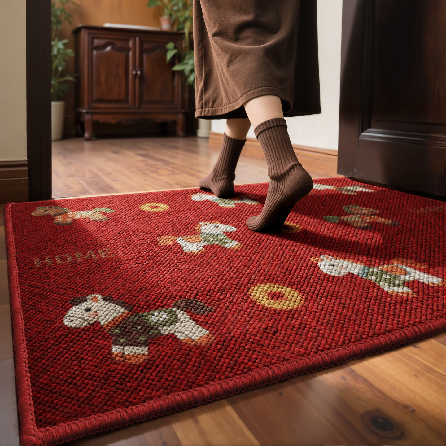 入户门地垫2026新款玄关进门脚垫高级感大颗粒新款防滑可定制地毯,居家布艺,入户地垫,淘宝优惠券,粉丝福利购,淘宝优惠卷