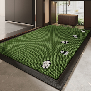 入户门地垫高端家用防滑耐脏脚垫高级感除尘免洗地毯玄关门垫定制