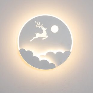 北歐主臥室壁燈臥室床頭燈現代簡約客廳背景墻房間樓梯燈 2025新款