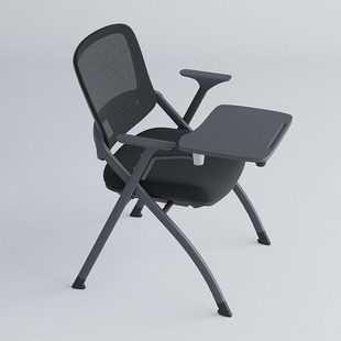 折叠培训椅带桌板会议椅子会议折叠椅会议室开会培训机构培训椅子