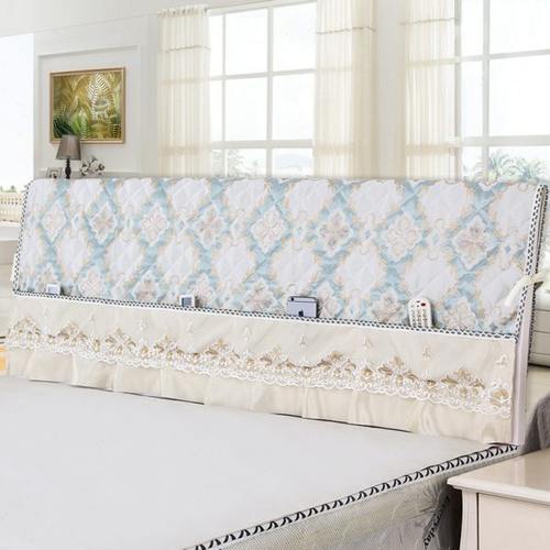 床头罩床头套防尘罩1.5米床1.8米床简约现代提花夹棉软包保护套