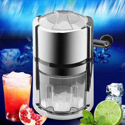 包邮圆形手摇碎冰机商用家用刨冰机刨冰器碎冰器创意家居