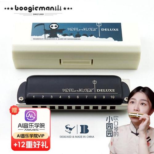 Devil Blues口琴十孔布鲁斯蓝调10孔PADDY蓝网园园同款boogieman