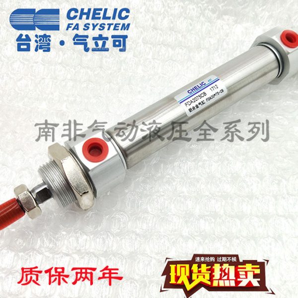 气立可CHELIC气缸FDA 20/25*25/50/75/100/125/150/200/250/300 - 实物图