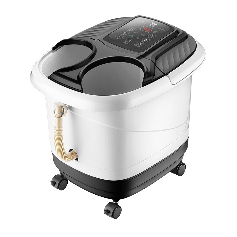 足浴盆电动按摩自动加温泡脚桶加C热家用电热泡脚盆可拆卸足浴桶