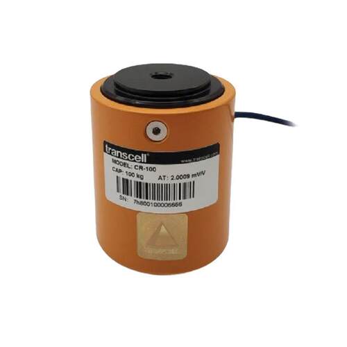 美国transcell传力CR-1t CR-2t 3t 5t柱式称重传感器用于材料试验