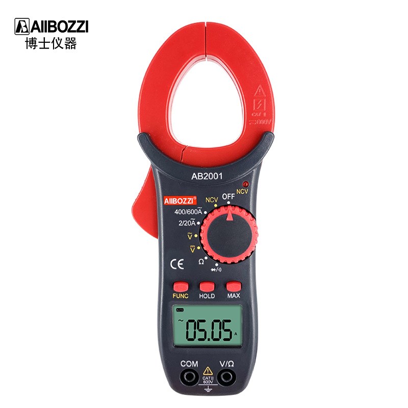 NCV数显钳型表多功能钳形电流表数字钳形表万用表AB2001