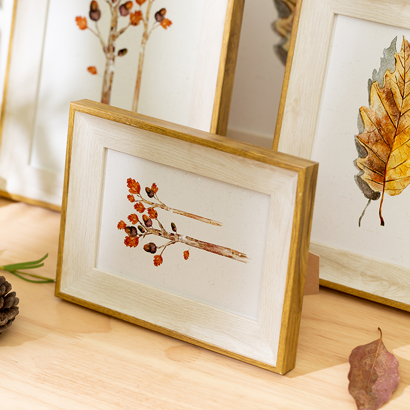 相框摆台5寸6寸7寸8寸10寸12寸A4aG3定制尺寸五月画框装裱儿童挂