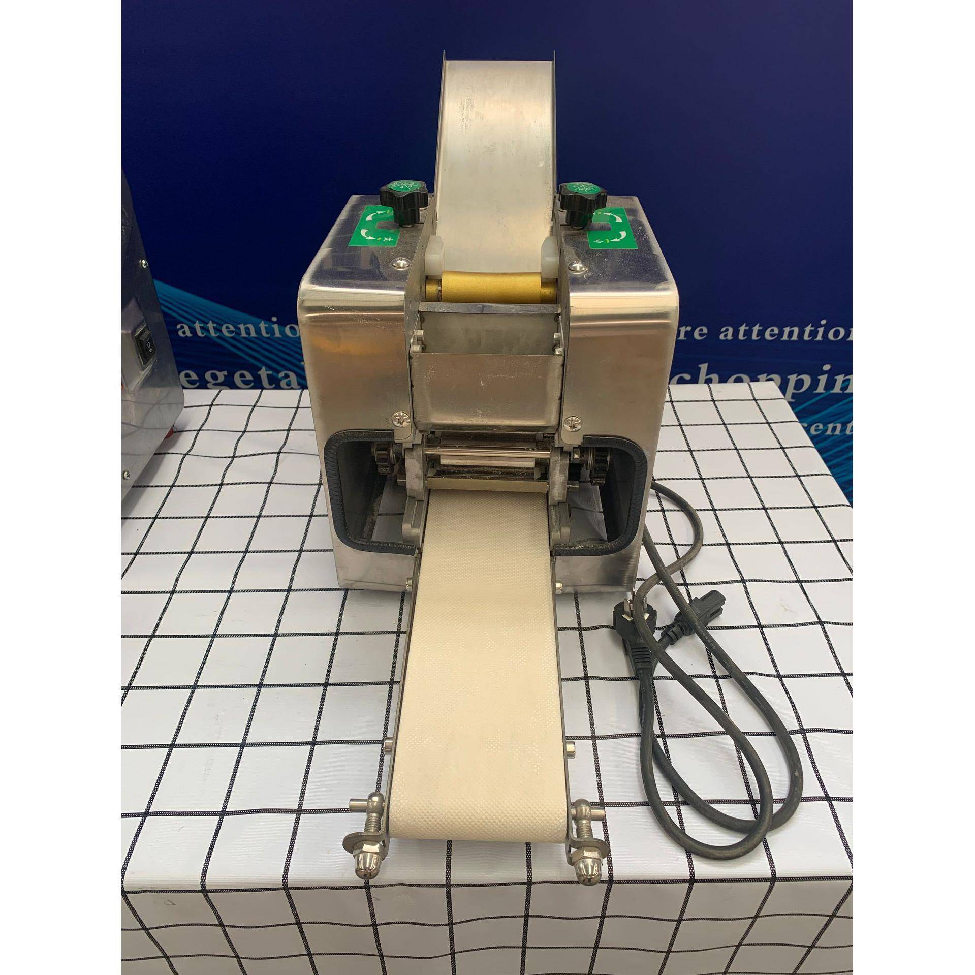 小型商用仿手工饺子皮机电动馄饨皮包子皮烧麦皮机多功能出皮