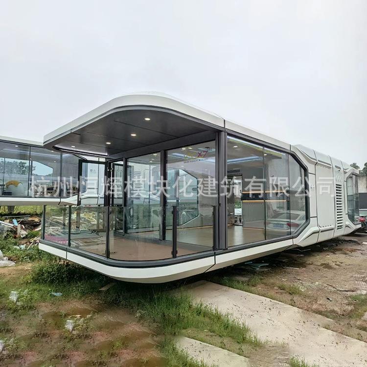 住人太空舱景区度假民宿露营移动太空舱住人活动房屋阳光房太空舱