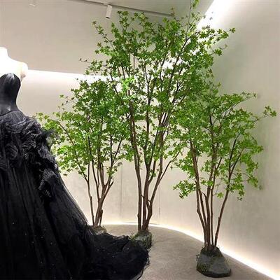 仿真日本吊钟树造景绿植室内设计橱窗马醉木北欧ins风装饰假树