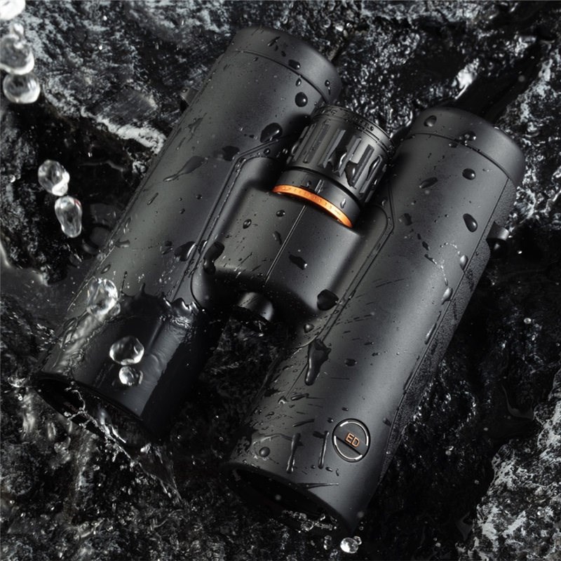 艾斯基天骄10X42平场ED双筒望远镜高倍高清夜视户外充氮防水寻蜂