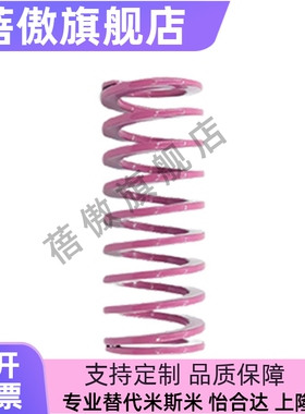 SWC6-10 15 20 30 35 40 45 50~300 浅紫色矩形弹簧螺旋模具弹簧