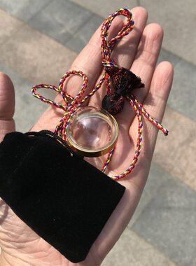 戴一达扎 随身颗+嘎乌盒吊坠手 佩金刚