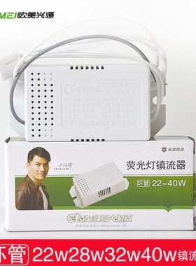 形40U环环w32管欧美Ow通用型w22荧光灯电子镇流器镇流器管ME