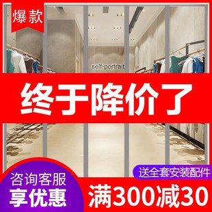 防蚊家用透明挡风L隔断帘店铺商用磁铁对吸 自吸空调塑料门帘夏季