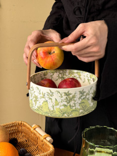 【团长专享】繁花似锦/铃兰-6寸水果提篮（带彩盒）