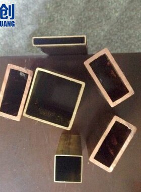 3020*黄铜扁管黄铜管mm四方 割*2*方管切H6  紫铜204030 矩形402*