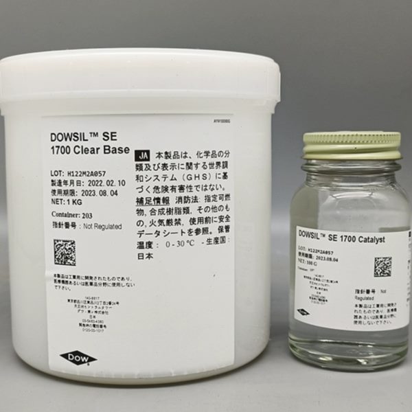 陶熙dc184 硅橡胶灌封胶 SE1700 PDMS胶聚二甲基硅氧烷透明1.1KG