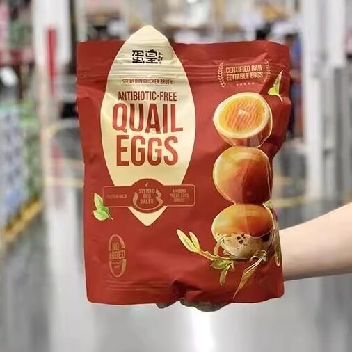 山姆 开袋即食蛋类卤味烤制品零食蛋皇无抗鹌鹑蛋1kg独立包装