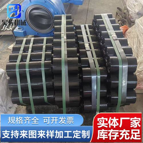 矿用输送机上调偏槽型托辊 烤漆调心DTII型缓冲三联槽形托辊