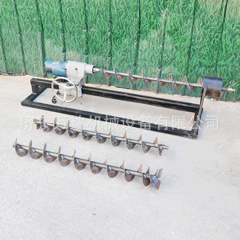 水钻顶管机小型液压非开挖过路钻孔穿管机地下穿越过道打眼设备