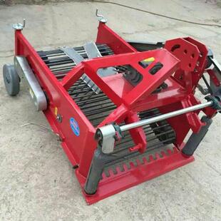 农用垄上收获机 土豆花生薯类手扶后置收获机械 土豆花生收获机