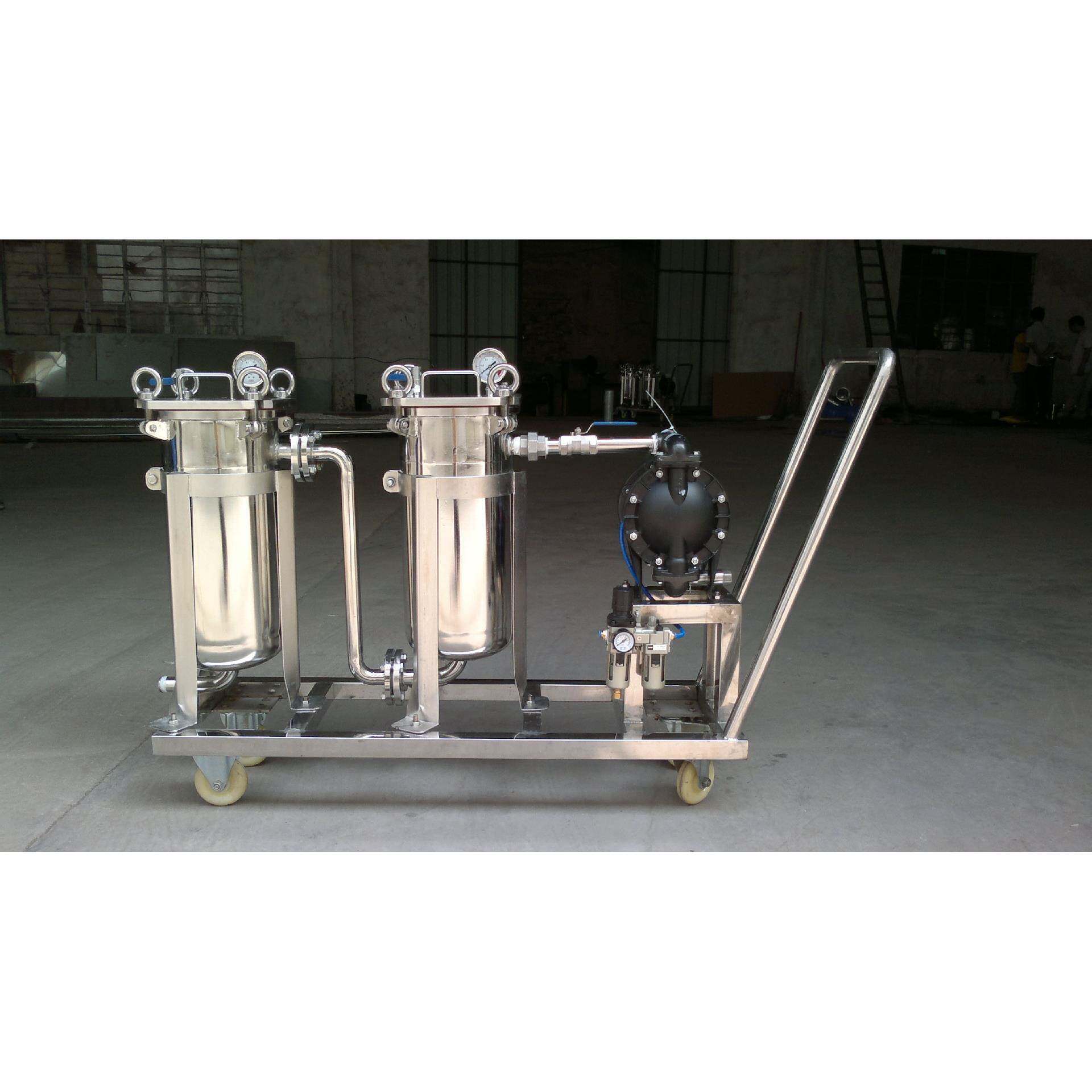 Duplex filters 串联不锈钢双级过滤器,并联多级二级三级过滤器