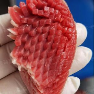 W二次成型鸭胗切花机深度可调切花机304不锈钢材质切花纹机供应商