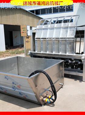 褪毛设备 方FHD200形电热烫猪加毛池子牛 碳钢两辊式肥猪母打猪毛