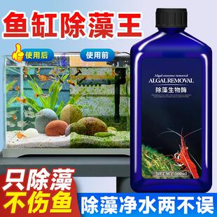 鱼缸除藻去苔剂除藻剂鱼池除绿藻清除剂青苔绿水丝藻绿苔褐藻水藻